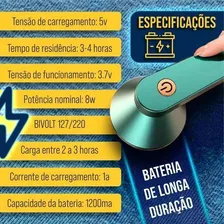Removedor Bolinhas: Papa Bolinha Elétrico Sem Fio Foto mini 3
