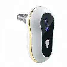 Removedor De Cravos Elétrico Branco Com 5 Ponteiras, Sucção A Vácuo Recarregável, Limpeza Facial Profunda, Antiacne, Ideal Para Pele Oleosa E Mista Foto mini  2