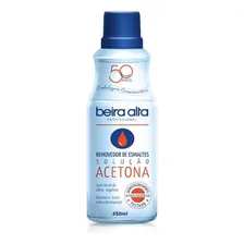 Removedor De Esmaltes Solução Acetona Beira Alta 450ml Foto  mini 1