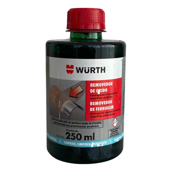Removedor De Ferrugem Anti Corrosão Oxidante Wurth 250ml Foto 1