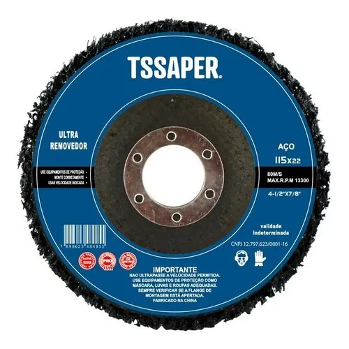 Removedor De Tinta Disco De Limpeza Flap Polidor 115mm Foto 1