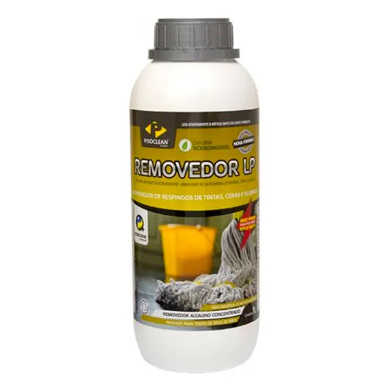 Removedor Lp 5l - Respingos Tintas Ceras Sujeiras Pisoclean Foto 1