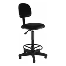 Renaflex Cadeira Caixa Alta Corano Preto - Balcão - Portaria Foto  mini 1
