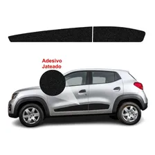 Renault Kwid, Faixa Lateral Cor Preto Jateado Foto mini 1