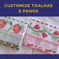 Renda De Poliamida R004 Rolo Com 50m Cor Vermelho Foto mini 4