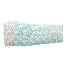 Renda Gripir Cl67 - Larg: 8,00cm - Branca - 13,70 Mts Cor Branco Foto mini 3