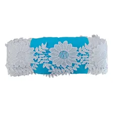 Renda Guipir Branca Para Véu Ccb Artesanato 13,7 Metros Rl51 Cor Branco Foto  mini 1