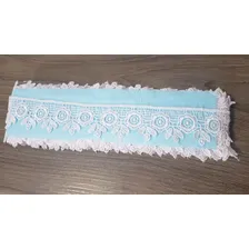 Renda Guipir Guipure P/ Véu Pacote 13,7 Mts Artesanato C27 Cor Branco Foto mini  2