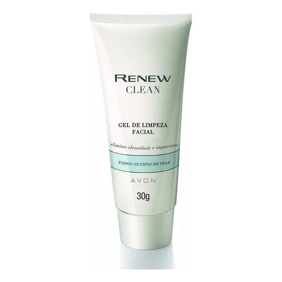 Renew Clean Gel De Limpeza Facial Avon 30g Foto 1