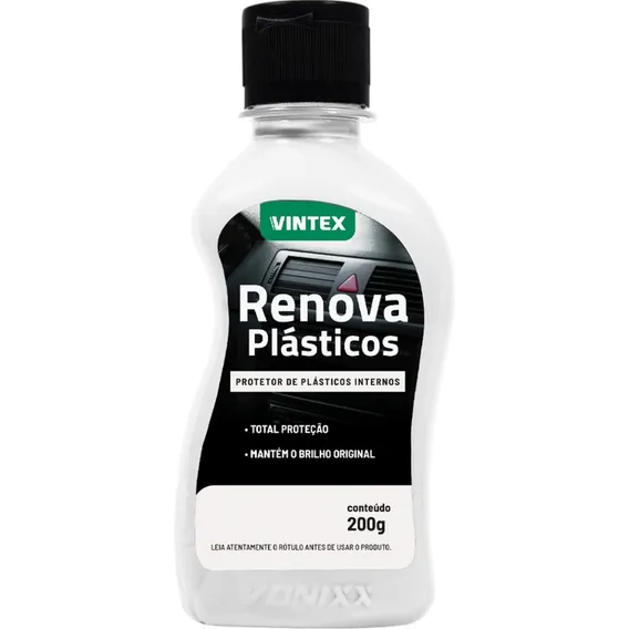 Renova Plasticos Limpa Revitalizador Borracha 200g Vonixx Cor Creme Foto 1