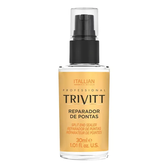 Reparador De Pontas Itallian Hairtech Trivitt Óleo 30ml Foto 1