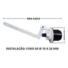 Reparo Caixa Descarga Acoplada Botão Acionamento Lateral Pr Foto mini 2
