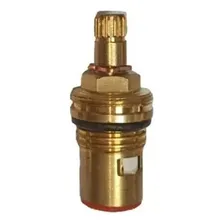 Reparo Cartucho Cerâmico M22 1/4 Volta Direito 16 Estrias Acabamento Brilhante Cor Dourado Foto  mini 1
