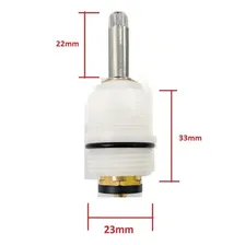 Reparo Cartucho Plastico Eixo Maior Torneira Docol R 26 Foto mini 2