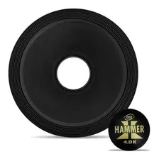 Reparo P/ Woofer 12'' Eros E-12 Hammer 4.0k 2000w Rms 4 Ohms Cor Preto Foto mini  2