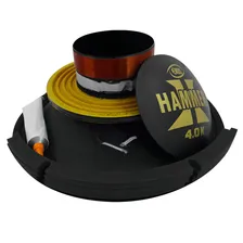 Reparo P/ Woofer 12'' Eros E-12 Hammer 4.0k 2000w Rms 4 Ohms Cor Preto Foto mini 4