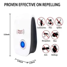 Repelente Eletr么nico Afasta Ratos Mosquitos Foto mini 3