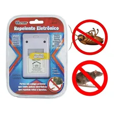 Repelente Eletr么nico Para Ratos Baratas Bivolt Western Rep-1 Foto mini 2
