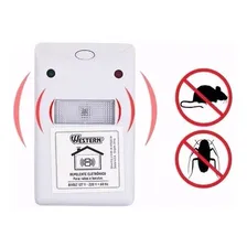 Repelente Eletr么nico Para Ratos Baratas Bivolt Western Rep-1 Foto mini 3