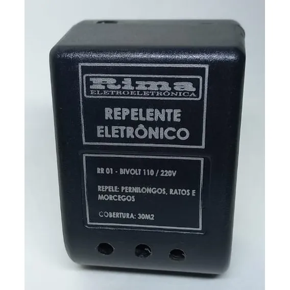 Repelente Eletr么nico Repele Pernilongo Ratos E Morcegos Foto 1