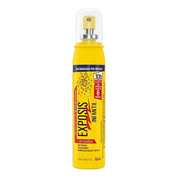 Repelente Exposis Infantil Spray 100ml, Exposis Repelente Bb Foto 1