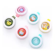 Repelente Infantil Broche Botton Citronela Bebe Foto mini 4