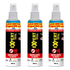 Repelente Insetos Spray Expert 200ml Com 3 Unidades Nutriex Foto mini 1