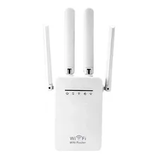 Repetidor De Sinal Wi-fi Amplificador De Sinal Com 4 Antenas Foto  mini 1
