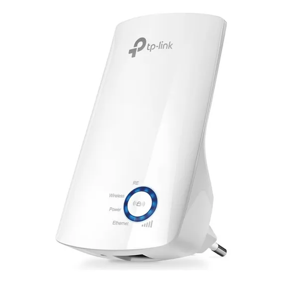 Repetidor Extensor Wifi Amplificador Sinal Internet Wireless Cor Branco Foto 1