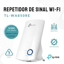 Repetidor Extensor Wifi Amplificador Sinal Internet Wireless Cor Branco Foto mini 2