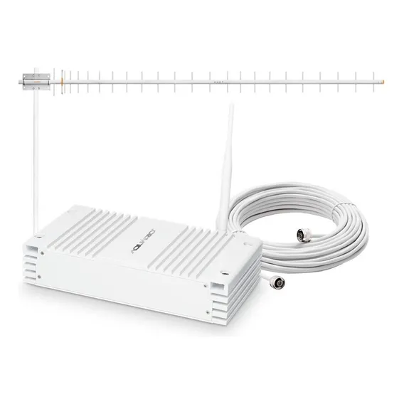Repetidor Sinal Celular 900mhz Rural Amplificador + Antena Foto 1