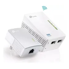 Repetidor Sinal Wi-fi Power Line Tp Link Kit Rede Elétrica Foto mini  3