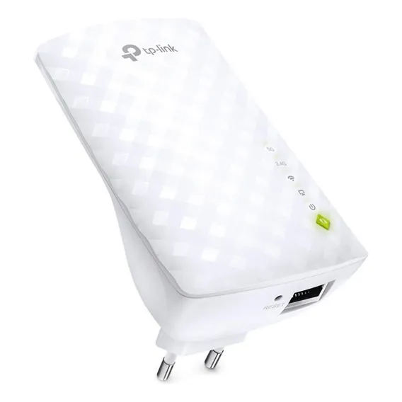 Repetidor Sinal Wi-Fi Tp-link Re200 Ac750 Dual Band 2.4ghz E 5ghz Cor Branco Foto 1