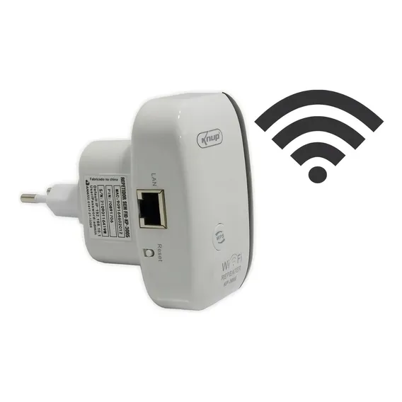 Repetidor Wi-fi De Sinal Wireless 300mbps Kp-3005 Knup Foto 1