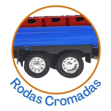 Replica Iveco Tector Dropside Caminhão Aberto de Entregas Bebidas Usual Brinquedos Foto mini 2