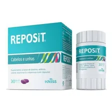 Reposit Cabelos E Unhas 90caps (3cx com 30 cap) Foto mini 1