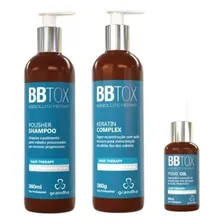 Repositor De Massa Capilar Grandha Bbtox Kit 3 Prod 750ml Foto mini 1