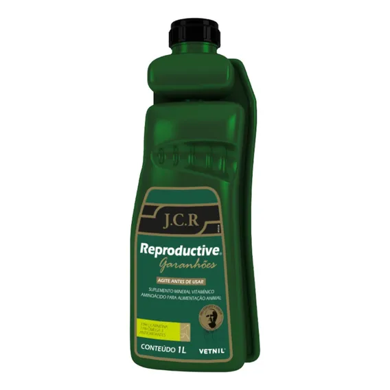 Reproductive Jcr Vetnil 1 Litro - Garanhões E Reprodução Foto 1