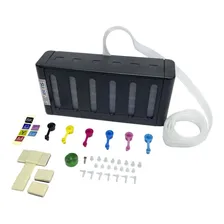 Reservat贸rio Bulk Ink Caixa Preta Luxo 6 Cores - Sem Tinta Foto mini 1