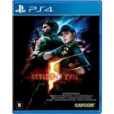 Resident Evil 5 Resident Evil Standard Edition Capcom PS4 Físico Foto  mini 1