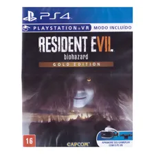 Resident Evil 7 Biohazard Gold Edition Ps4 Br Midia Fisica Foto  mini 1