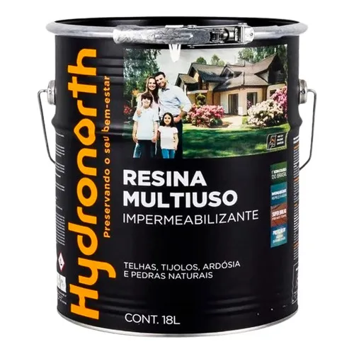 Resina Acrilica Concreto Multiuso Hydronorth 18l Cor Brilhante Concreto Foto 1