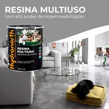 Resina Acrilica Concreto Multiuso Hydronorth 18l Cor Brilhante Concreto Foto mini  3