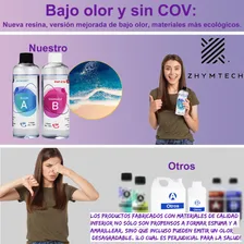 Resina ep贸xi Zhymtech庐 Resina ep贸xi Resina ep贸xi Resina ep贸xi para artesanato Resina ep贸xi Resina ep贸xi Resina ep贸xi Resina ep贸xi Kit de resina ep贸xi transparente Foto mini 2