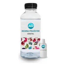 Resina Poliester 1kg Para Artesanato Cristal Foto mini 1