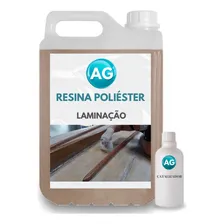 Resina Poliester 5kg Para Laminação Foto mini 1