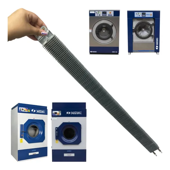 Resistencia Aletada Inox 1500w 440v Foto 1