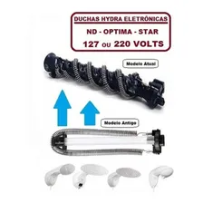ResistĂȘncia Ducha Hydra Star Nd Optima Music 220v 7700w Cor Preto Foto mini 4