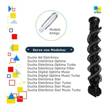 ResistĂȘncia Ducha Hydra Star Nd Optima Music 220v 7700w Cor Preto Foto mini 2