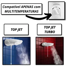 Resistencia Ducha Lorenzetti Advanced E Topjet 220v 7500w Cor Branco Foto mini 3